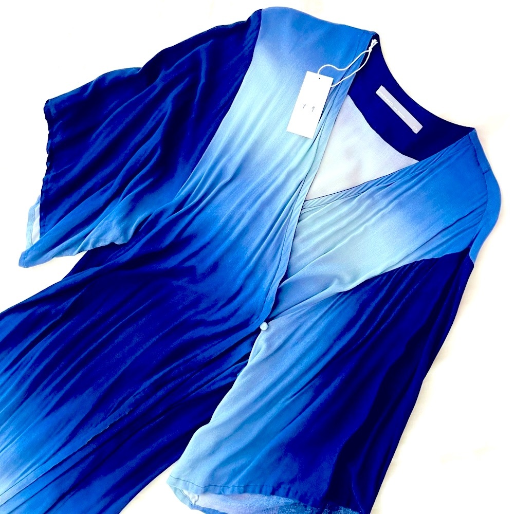 🌟HP🌟OCEAN+MAIN Ombré Kimono Duster - Picture 1 of 14
